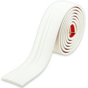 Peel and Stick Baseboard Trim, Self-Adhesive Chair Rail Molding, Flexible Caulk and Trim Strips for Floor Wall Base and More, 9.8 Ft x 3.9 in